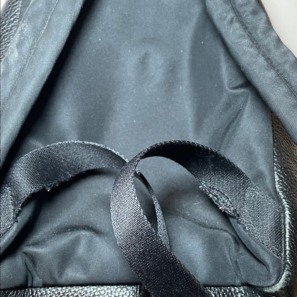 Coach Black Leather Backpack - Picture 7 of 11